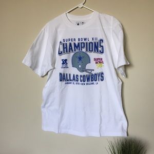 Vintage 1977 Dallas Cowboy Super Bowl Xll Shirt